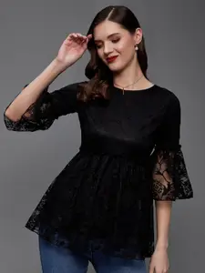 Miss Chase Miss Bell Sleeves Empire Top