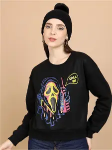 Tokyo Talkies Graphic Printed Relaxed Fit Sweatshirt