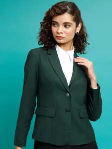 CHIC BY TOKYO TALKIES Single-Breasted Casual Blazer