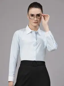 Style Quotient Smart Spread Collar Formal Shirt