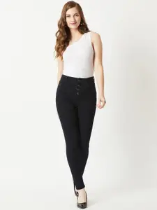 DressBerry Women's Skinny Fit High Rise Regular Length Stretchable Denim Jeans