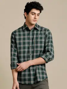 Aldeno Gingham Checked Comfort Pure Cotton Casual Shirt