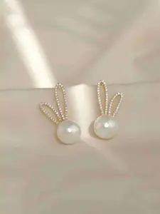 SALTY Women FairyFrost Pearl Earrings