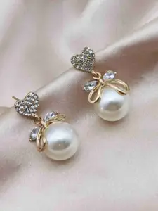 SALTY Stones Studded Drop Earrings