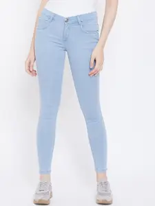 Nifty Women Skinny Fit Mid Rise Clean Look Stretchable Denim Jeans