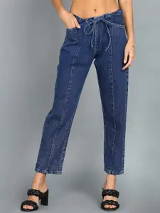 Nifty Women Straight Fit Clean Look High-Rise Denim Cotton Jeans