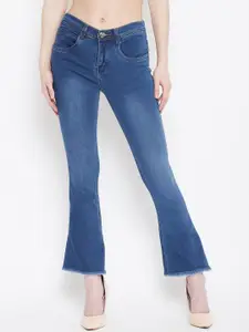Nifty Women Bootcut High-Rise Light Fade Stretchable Bootcut Jeans