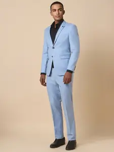 Allen Solly Slim-Fit 2 Piece Single-Breasted Blazer & Trousers Formal Suit