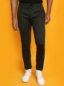 V-Mart Men Contrast Taping Detail Fleece Track Pants
