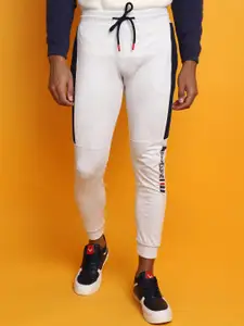 V-Mart Men Printed Mid-Rise Track Pants