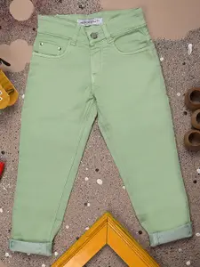 V-Mart Girls Cotton Coloured Clean Look No Fade Jeans