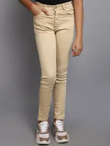 V-Mart Girls Cotton Clean Look Regular Fit No Fade Jeans