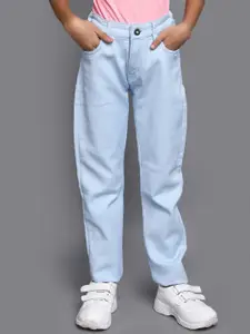 V-Mart Girls Clean Look Coloured Cotton Jeans
