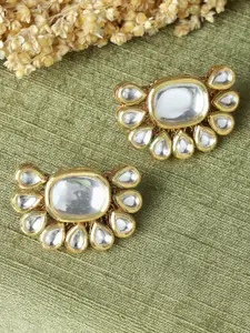 KARATCART Gold Plated Studs Earrings