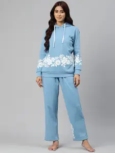 She N She Women Floral Printed Night suit