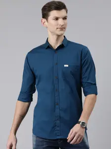 Majestic Man Men Comfort Slim Fit Pure Cotton Casual Shirt