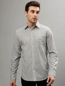 GANT Striped Button Down Collar Full Sleeves Pure Cotton Casual Shirt