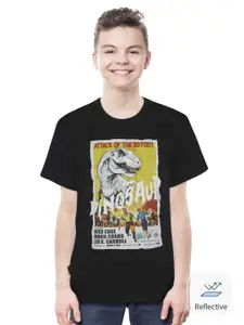 Gini and Jony Boys Graphic Printed Cotton T-Shirt