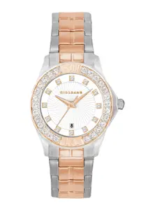 GIORDANO Women Dial & Stainless Steel Straps Analogue Watch 2545-66