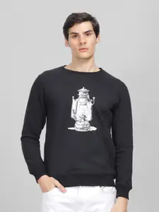 Parcel Yard Graphic Printed Pullover Sweatshirt
