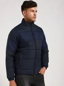 Dennis Lingo Mock Collar Lightweight Puffer Jacket