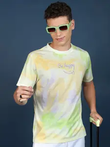 HIGHLANDER Typography Printed Slim Fit T-shirt