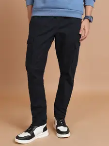 HIGHLANDER Men Mid-Rise Pure Cotton Jogger