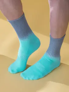 DAMENSCH Men Statement Ombre Dyed Calf-Length Socks