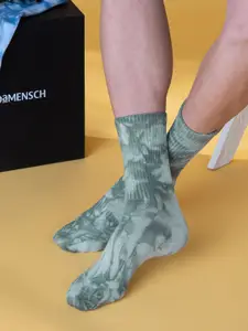 DAMENSCH Men Statement Patterned Calf-Length Socks