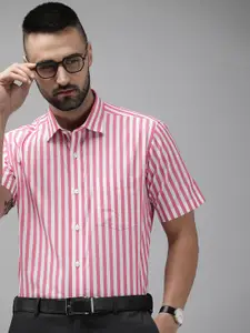 Park Avenue Striped Pure Cotton Formal Shirt