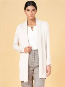 Annabelle by Pantaloons Front-Open Longline Sweater