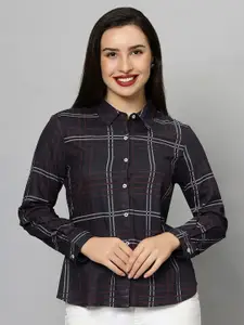 Chemistry Original Checked Long Sleeves Casual Shirt