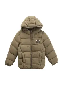 U.S. Polo Assn. Kids Boys Hooded Puffer Jacket