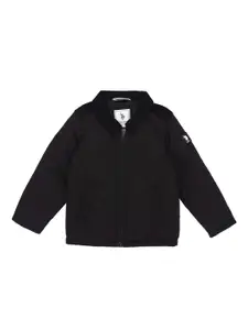 U.S. Polo Assn. Kids Boys Spread Collar Quilted Jacket