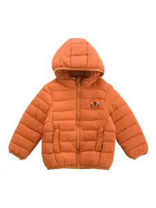 U.S. Polo Assn. Kids Boys Lightweight Hooded Puffer Jacket