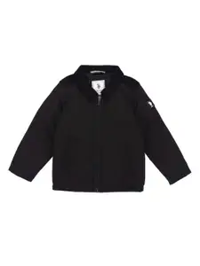 U.S. Polo Assn. Kids Boys Spread Collar Quilted Jacket