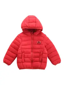 U.S. Polo Assn. Kids Boys Lightweight Hooded Puffer Jacket