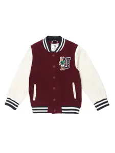 U.S. Polo Assn. Kids Boys Outdoor Fashion Varsity Jacket