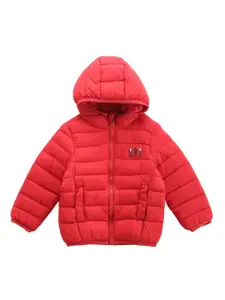 U.S. Polo Assn. Kids Boys Lightweight Hooded Puffer Jacket