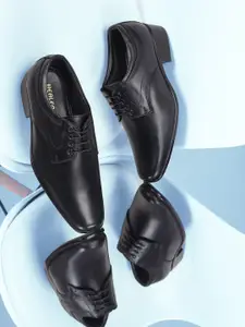 Liberty Men Textured Leather Formal Derbys