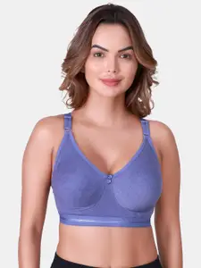 SKDREAMS Full Coverage Non Padded Seamless Cotton T-shirt Bra With All Day Comfort