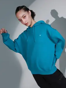 Hubberholme Typography Printed Hooded Long Sleeves Sweatshirt