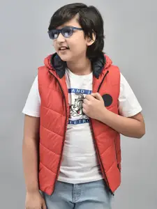 Crimsoune Club Boys Hooded Lightweight Padded Jacket