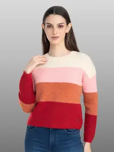 Moda Elementi Colourblocked Pullover Sweater