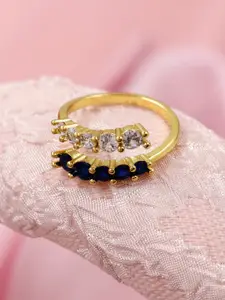 Bellofox Gold-Plated Ava Statement Finger Ring