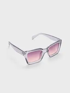20Dresses Women Grey Full Rim Wayfarer Sunglasses