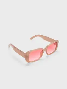 20Dresses Women Gradient Lens Rectangular Sunglasses-SG010993