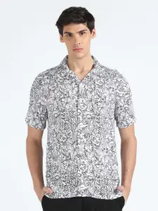 Flying Machine Floral Printed Casual Shirt
