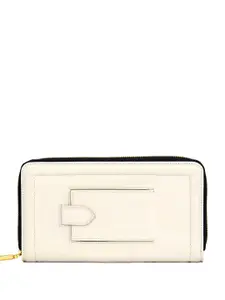 Eske Women RFID Leather Zip Around Wallet