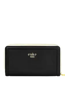 Eske Women Leather Zip Around Wallet